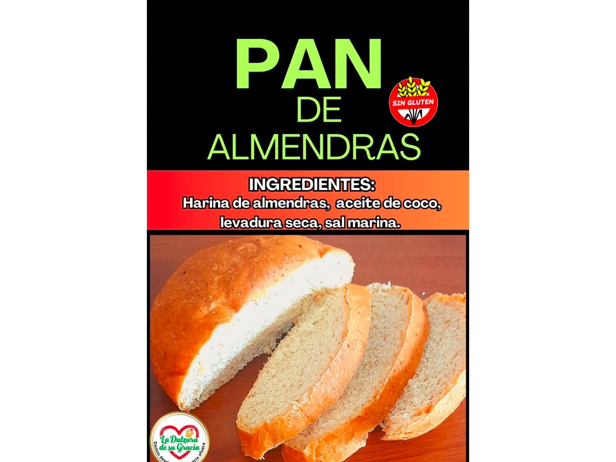 PAN DE ALMENDRAS