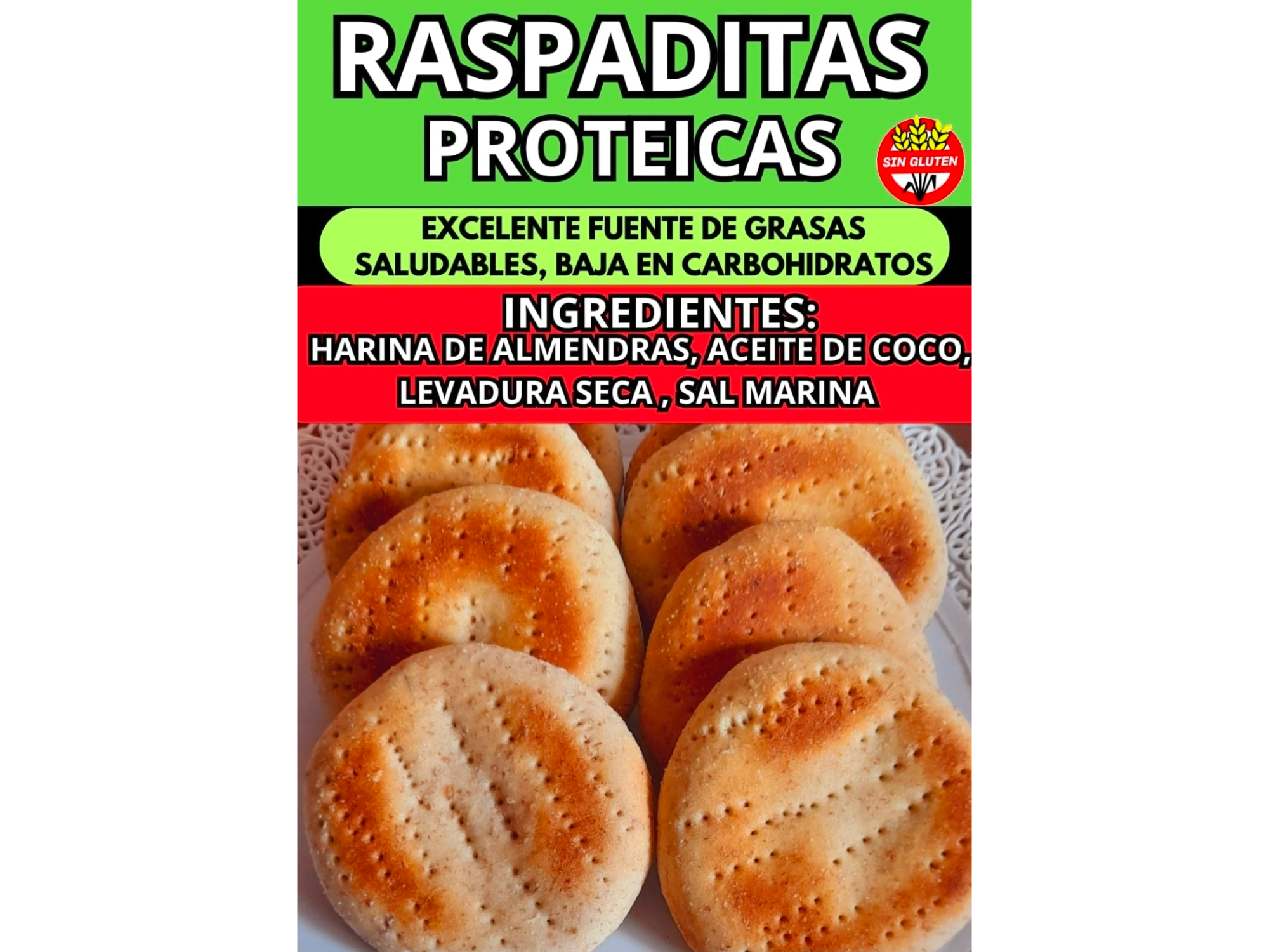 RASPADITAS PROTEICAS