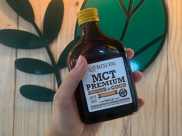 Aceite de Coco Premium MCT God Bless You x200ml