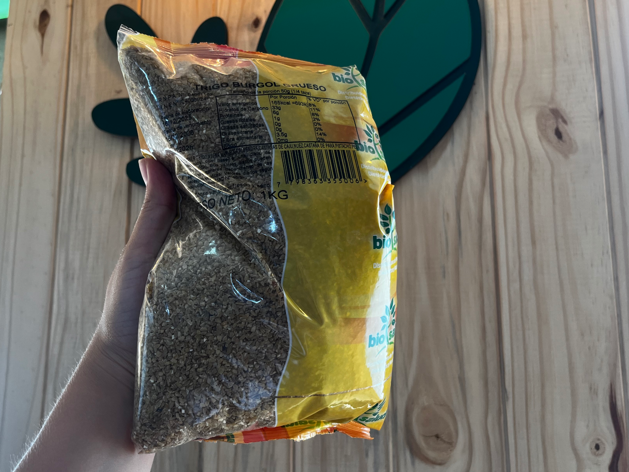 Trigo burgol grueso x 1kg