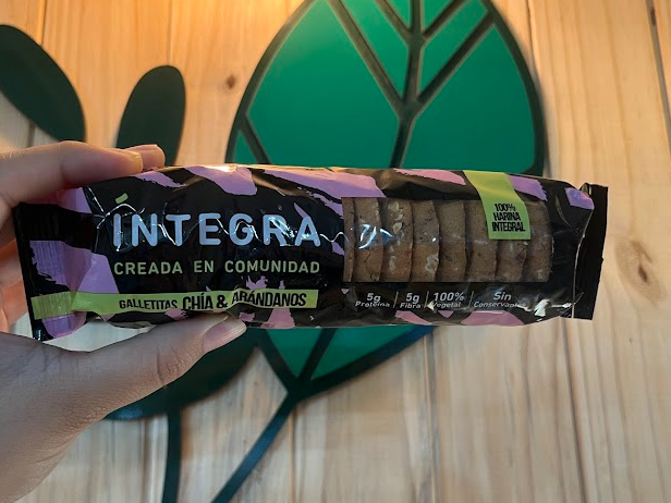 Galletas Integrales Chía y Arándanos Íntegra x 200 gr.