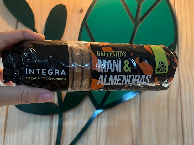 Galletas Integrales Maní y Almendras Íntegra