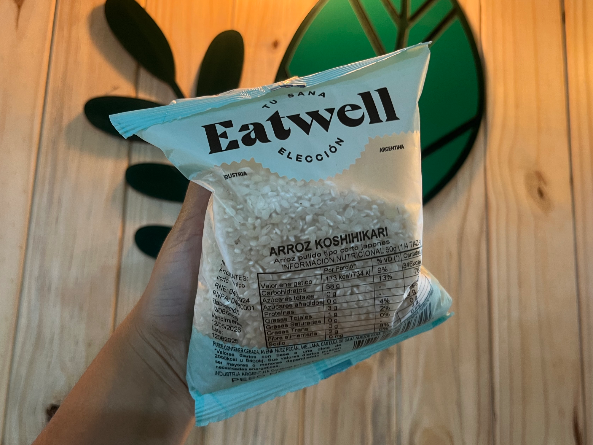Arroz Koshihikari Eatwell x400gr