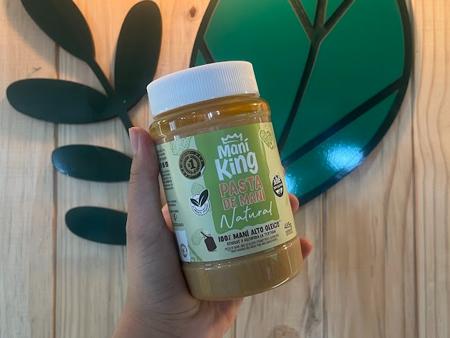 Pasta de Maní Natural Maní King x 485grs