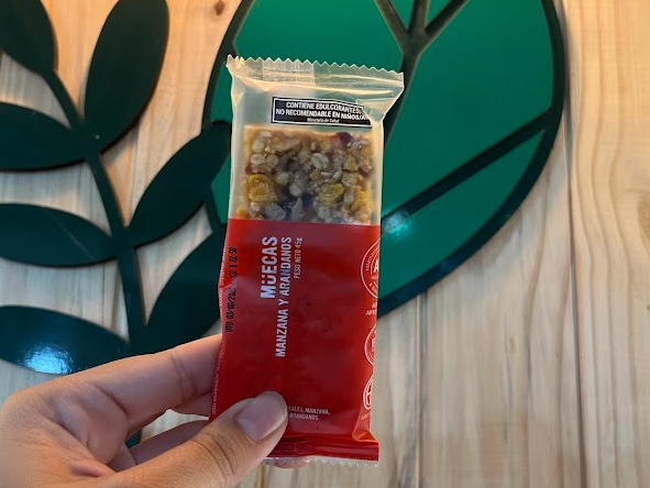 Barrita de Manzana y Arándanos Müecas - 45 gr