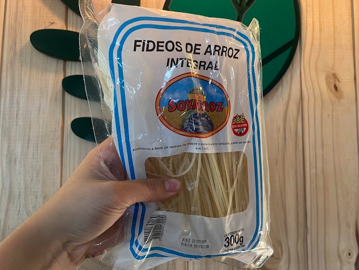 Fideos de Arroz Integral SoyArroz -300 gr