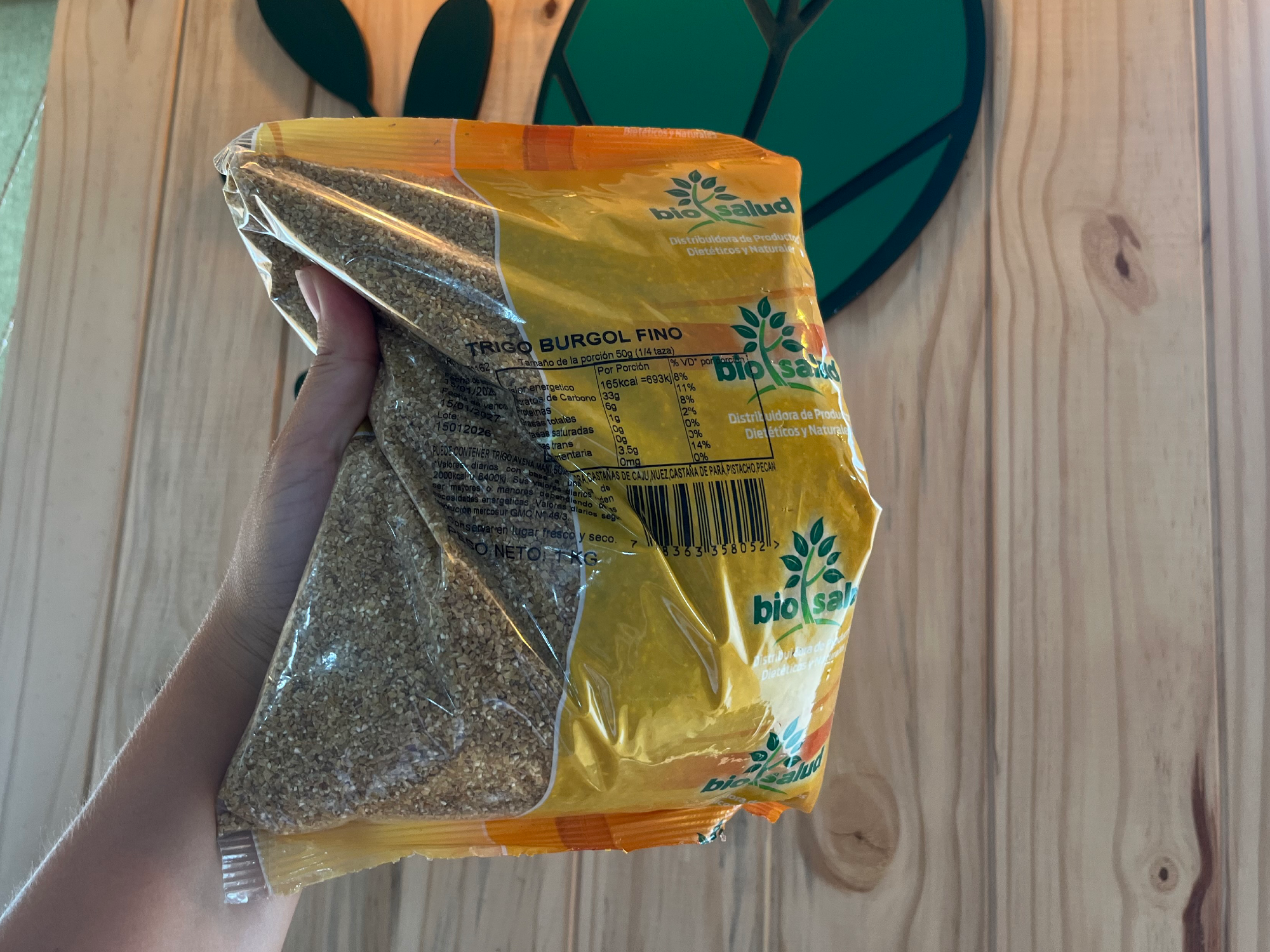 Trigo burgol fino x 1kg