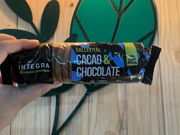 Galletas Integrales Cacao y Chocolate Íntegra