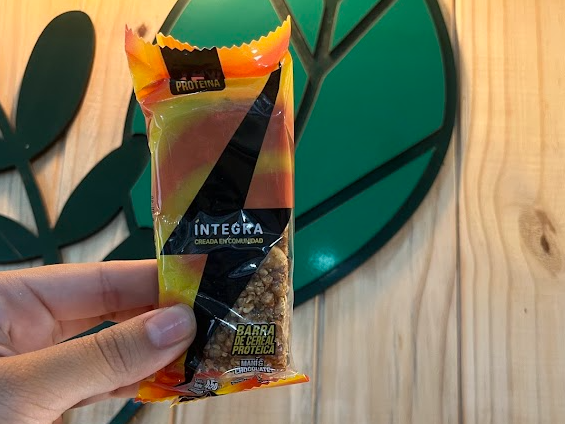 Barrita Proteica de Maní y Chocolate Íntegra - 41 gr