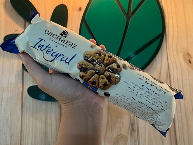 Galletas Integrales Avena con Chips de Chocolate Cachafaz x 225 gr