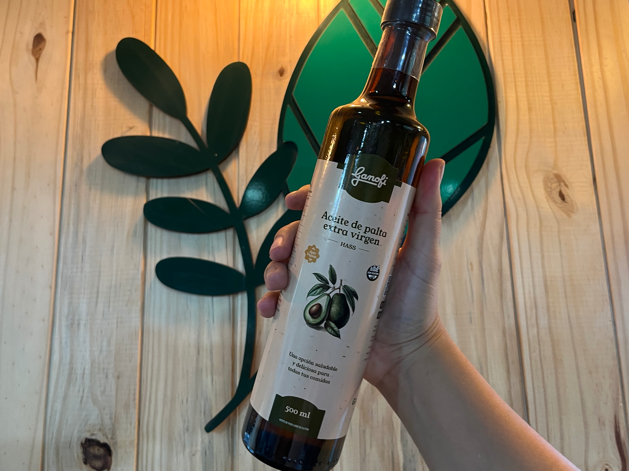 Aceite de Palta Extra Virgen Ganofi x 500 ml