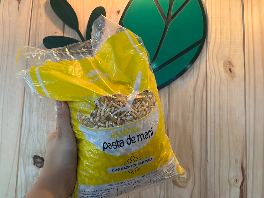 Granola con Pasta de Maní