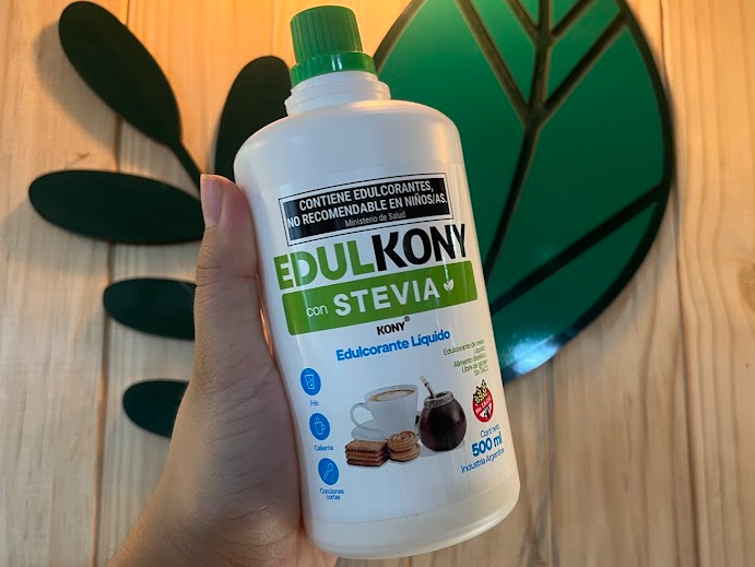 EdulKony con Stevia - Edulcorante Líquido x 500 ml