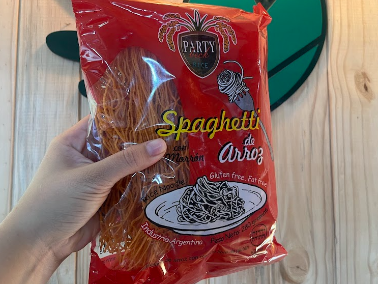 Fideos de Arroz Spaghetti con Morrón Party Beck - 280 gr