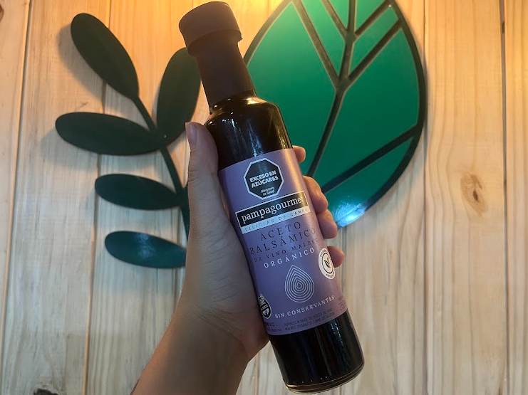 Aceto Balsámico de Vino Malbec Orgánico Pampagourmet x250ml