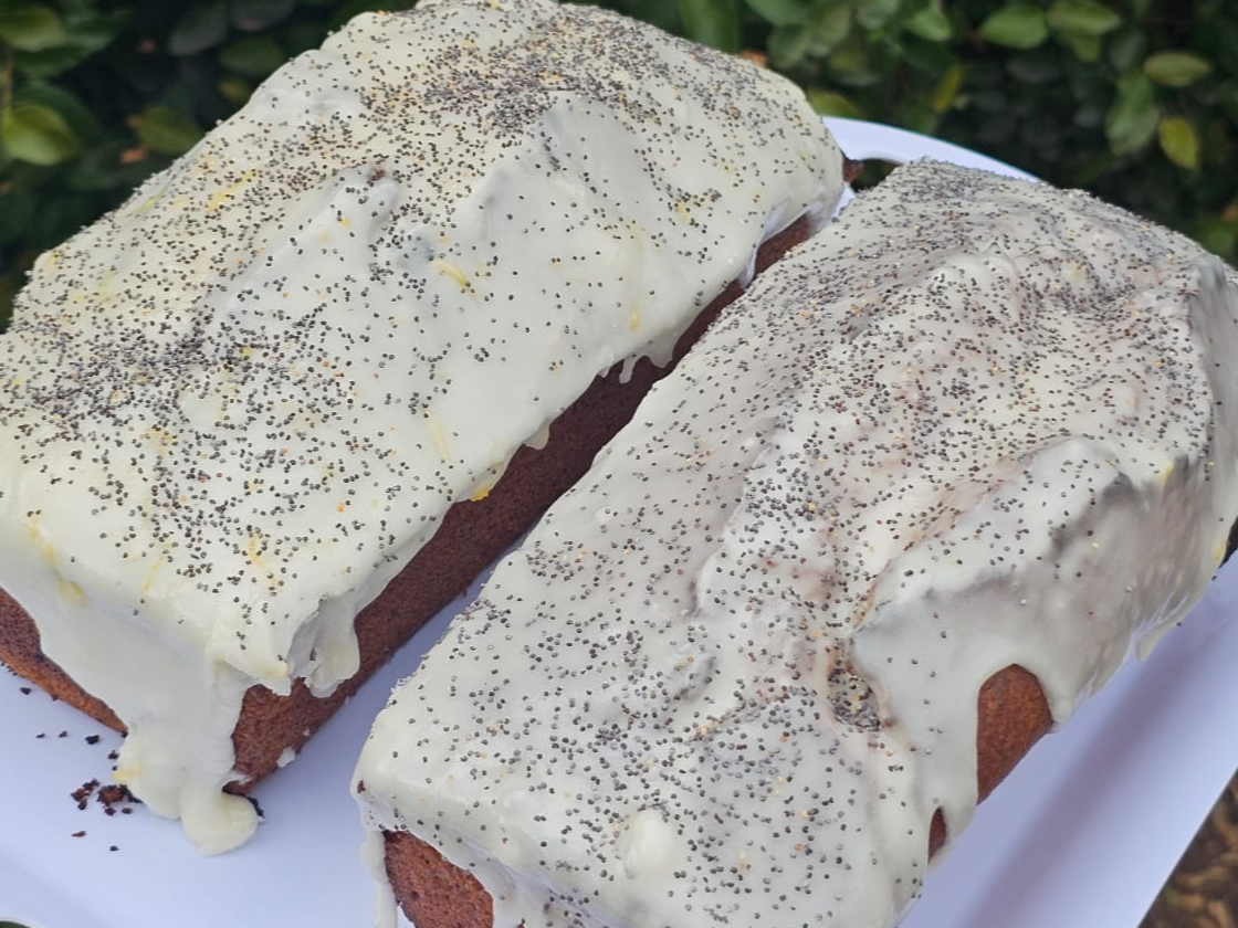 Budín limón y amapola