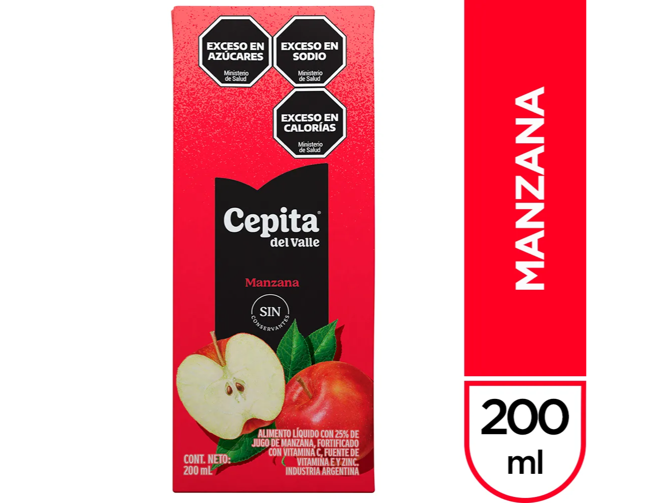 Cepita de manzana 200ml
