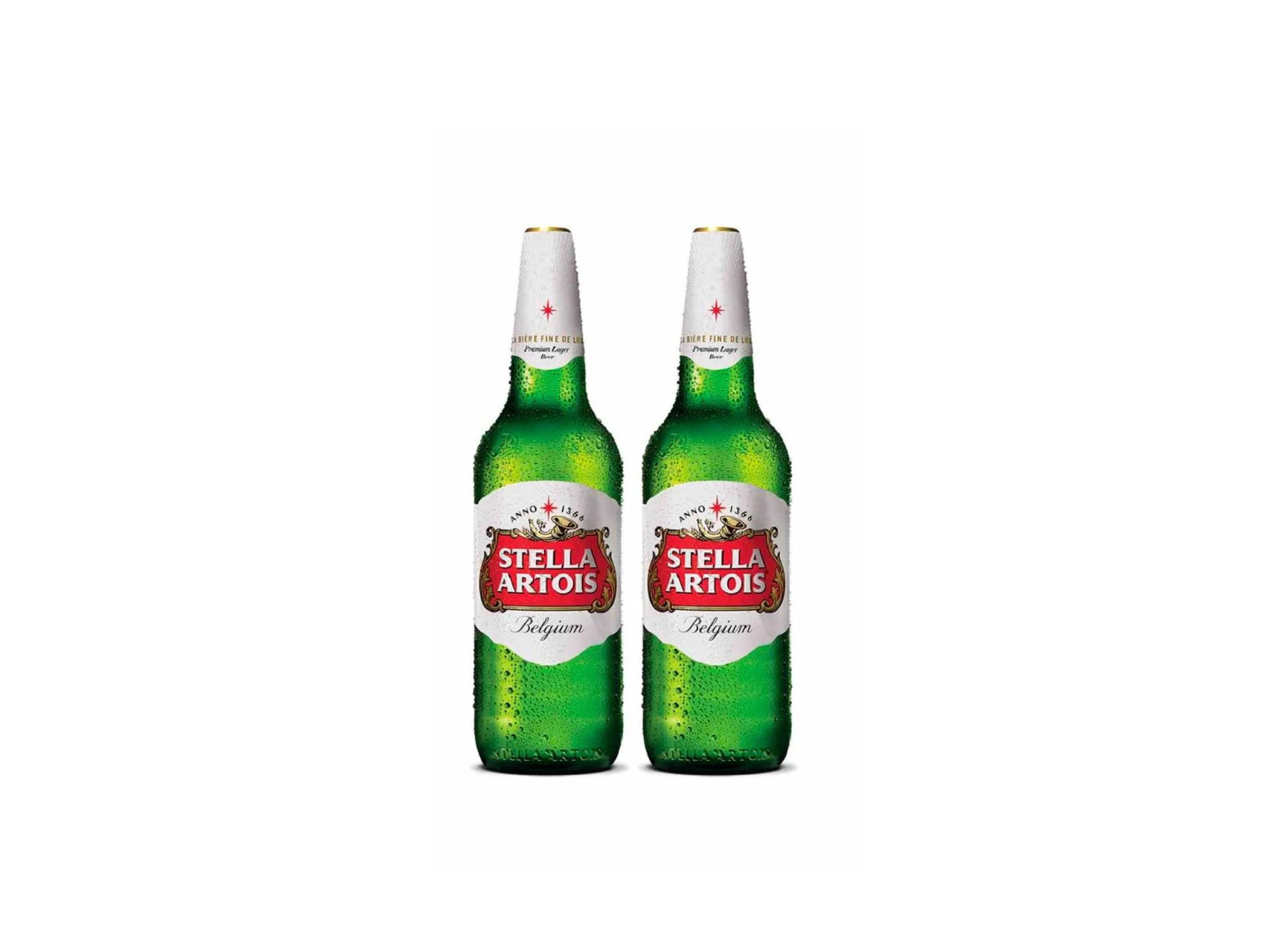 2 Stella Artois por