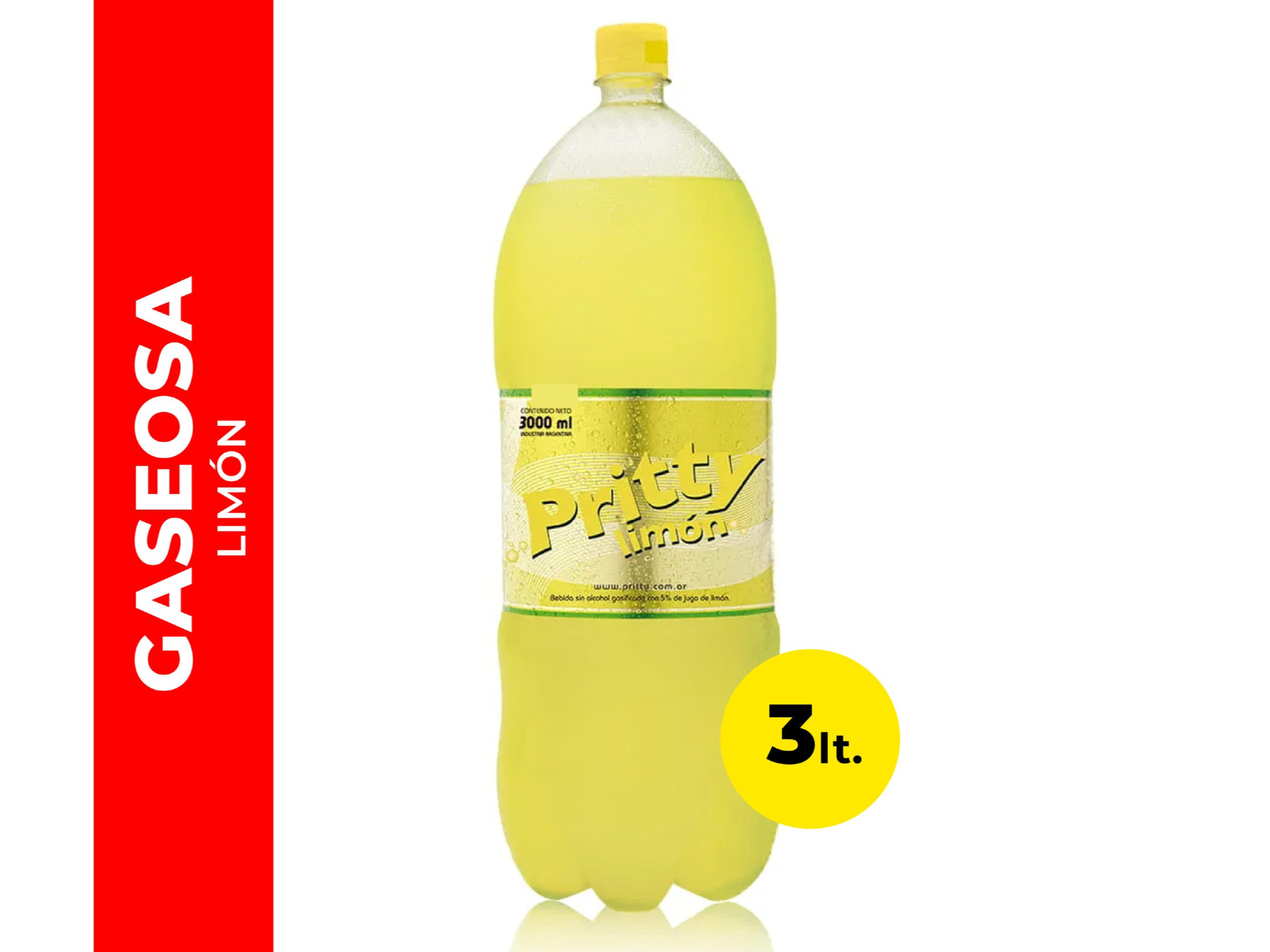 Prity de limón de 3L