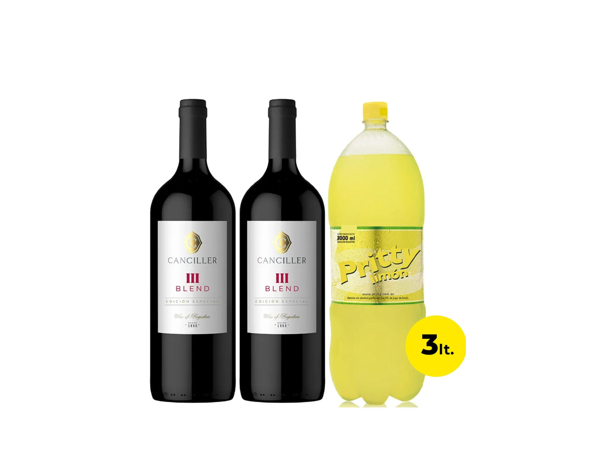 2 canciller + prity de 3L