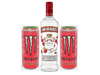 Smirnoff + 2 Monster Rojos