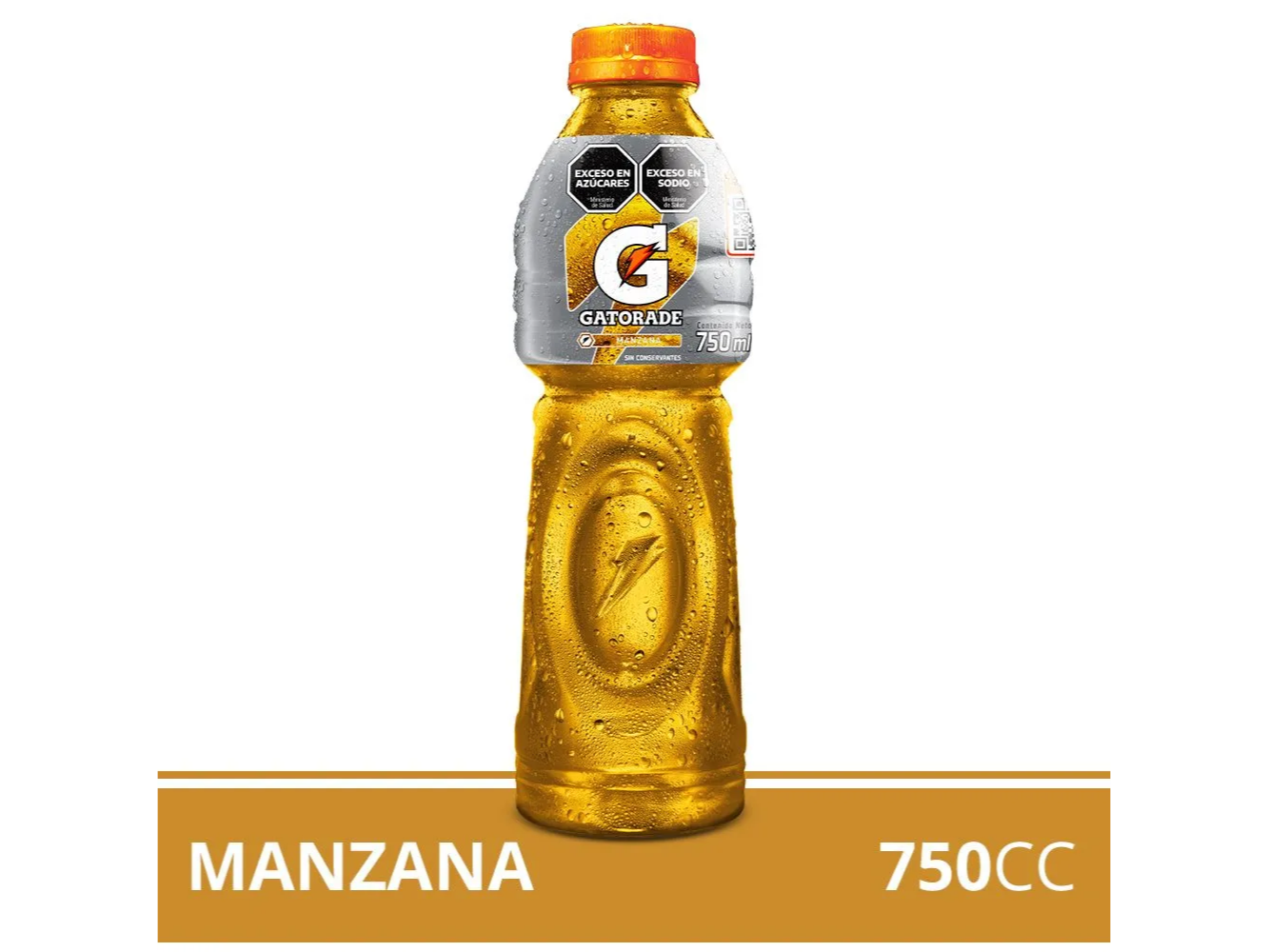 Gatorade de manzana 750cc