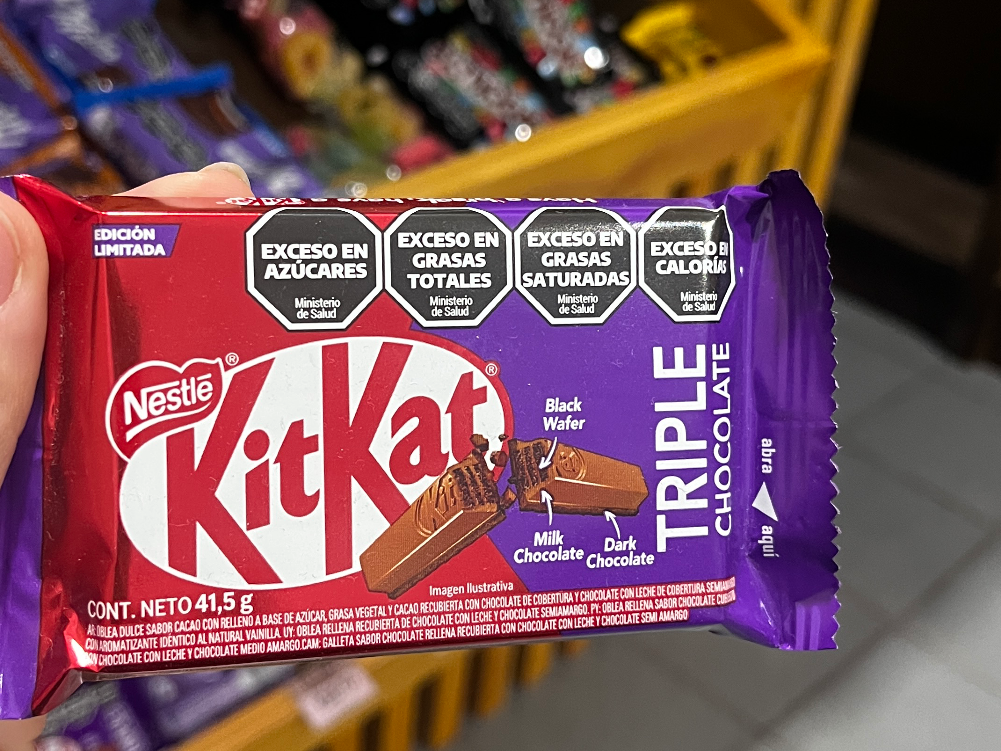 Kit kat triple chocolate