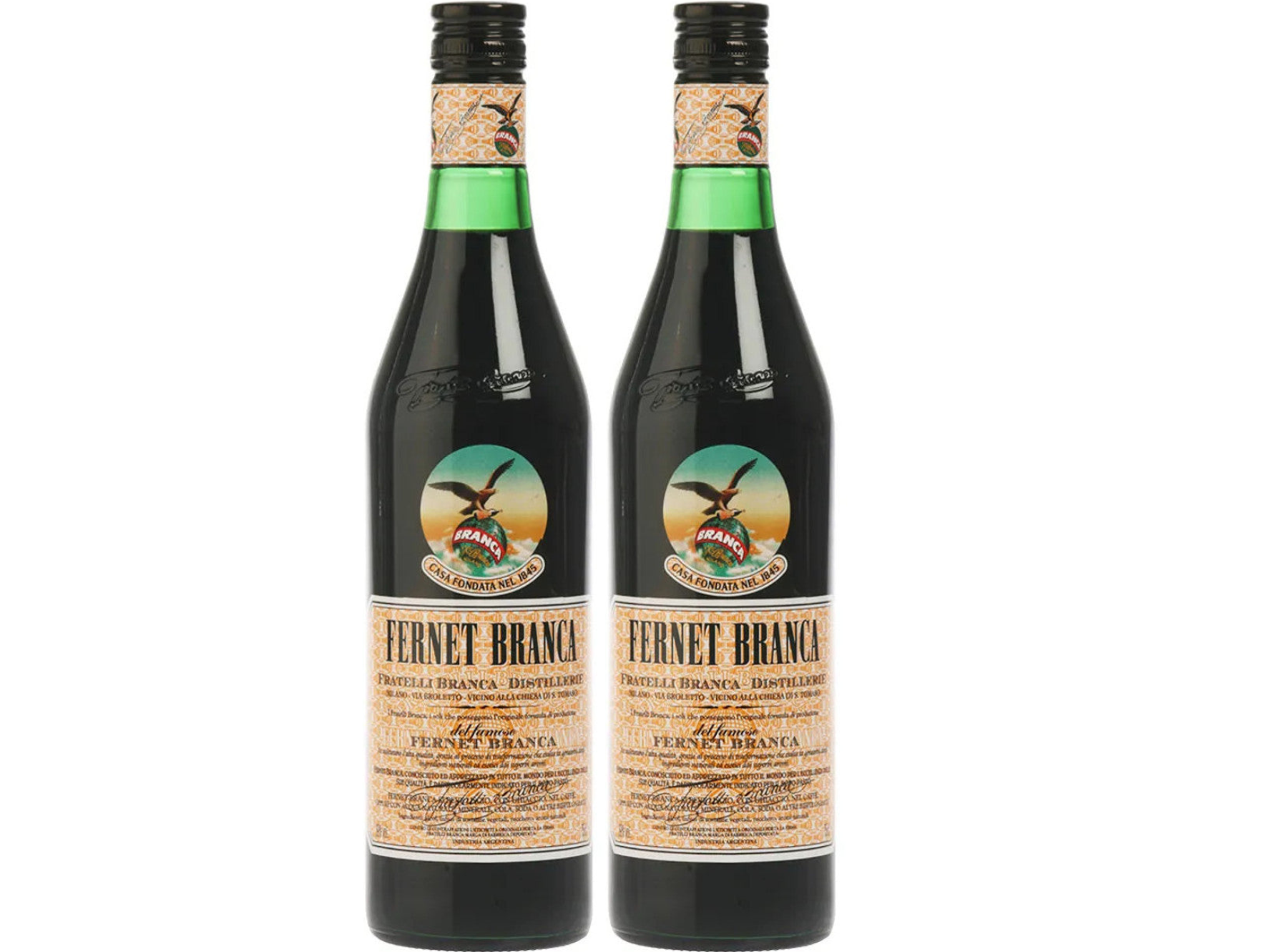 2 Fernet de 750ml, por