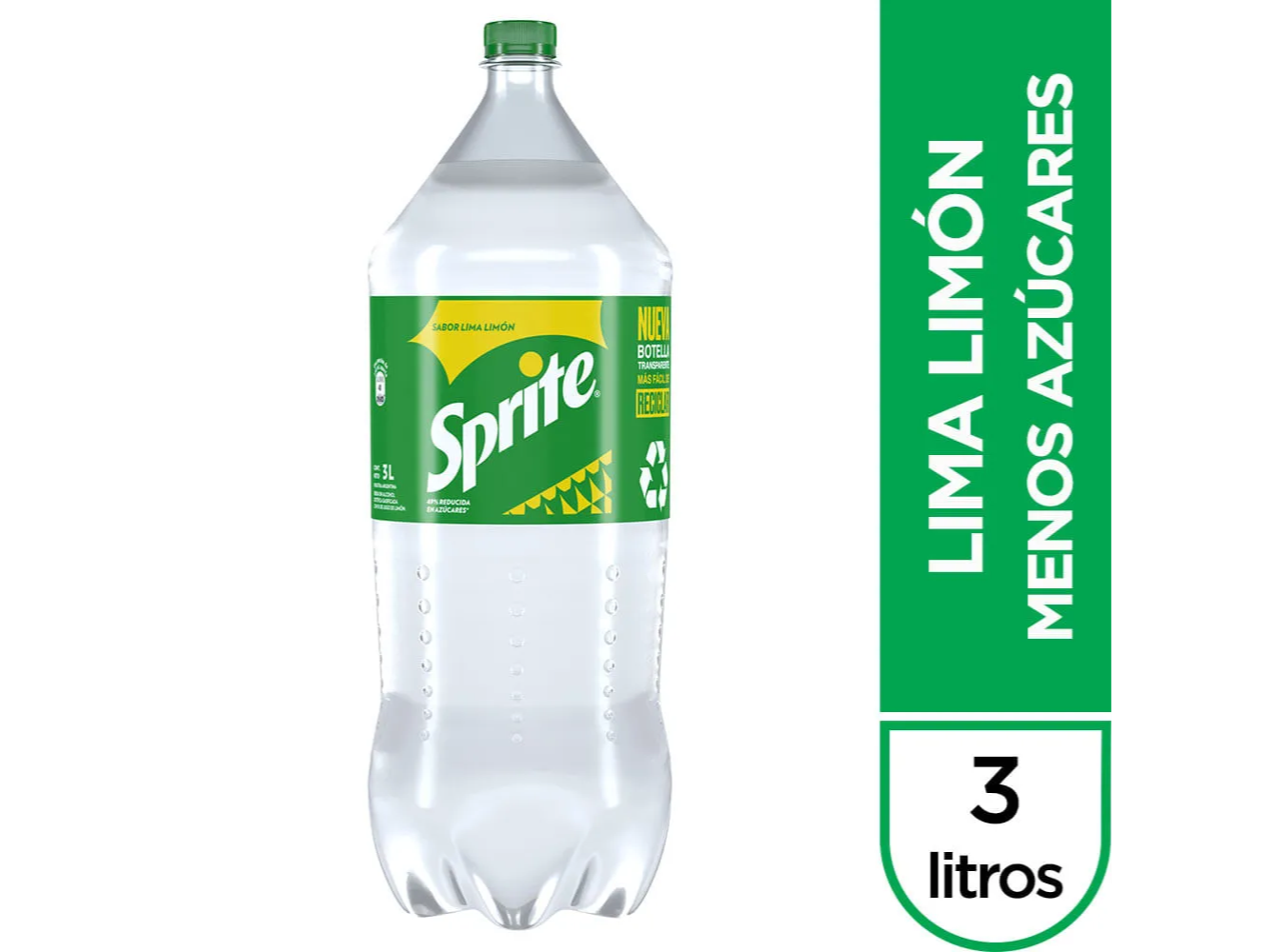 Sprite descartable de 3L
