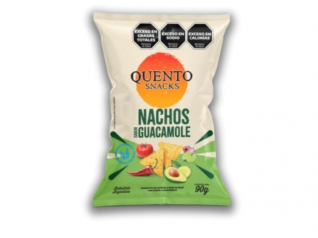 Quento Nachos sabor Guacamole