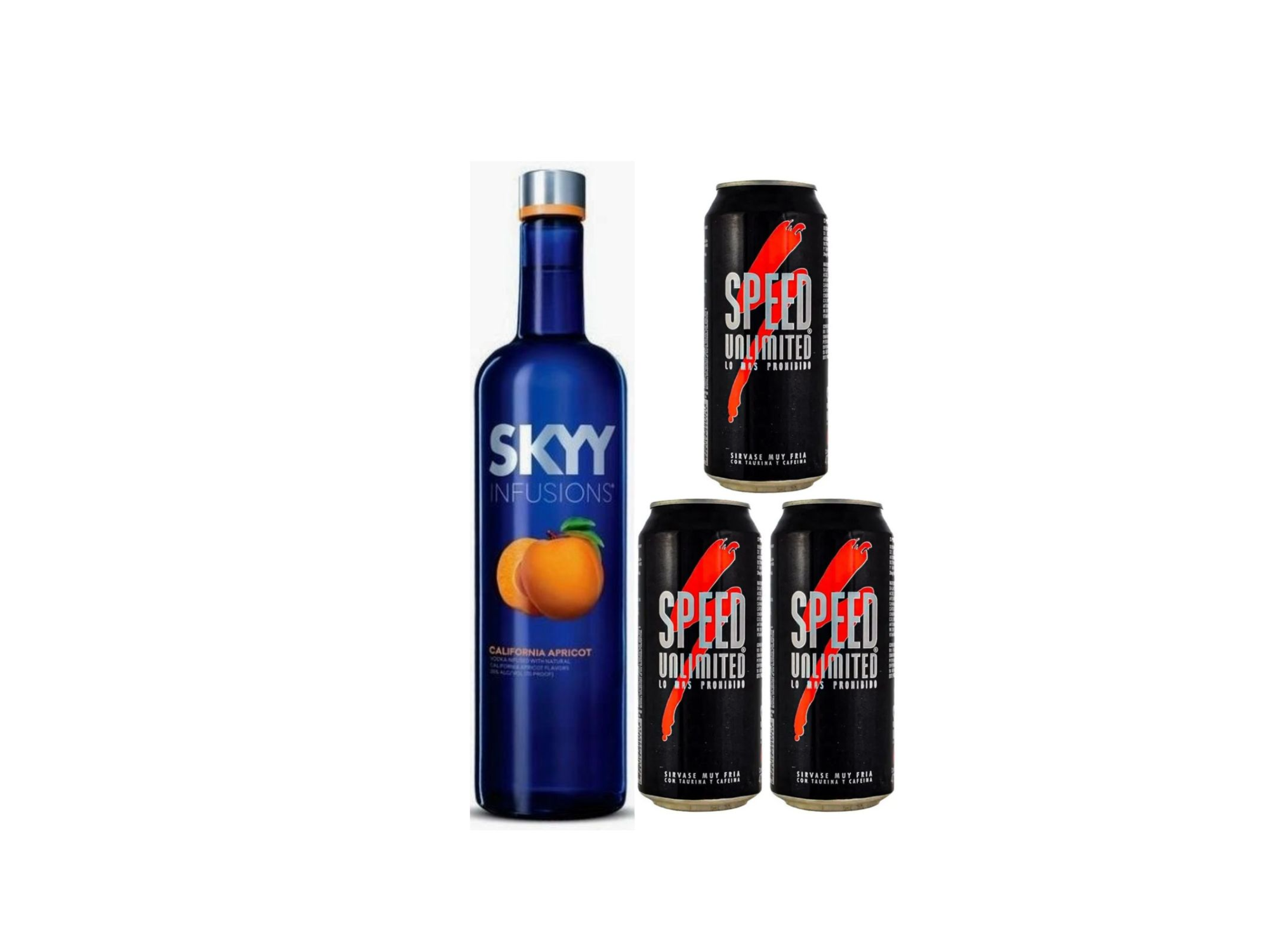 Skyy de durazno + 3 speed grande/monster rosita,negro,mango loco