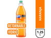 Fanta de vidrio retornable de 1,25