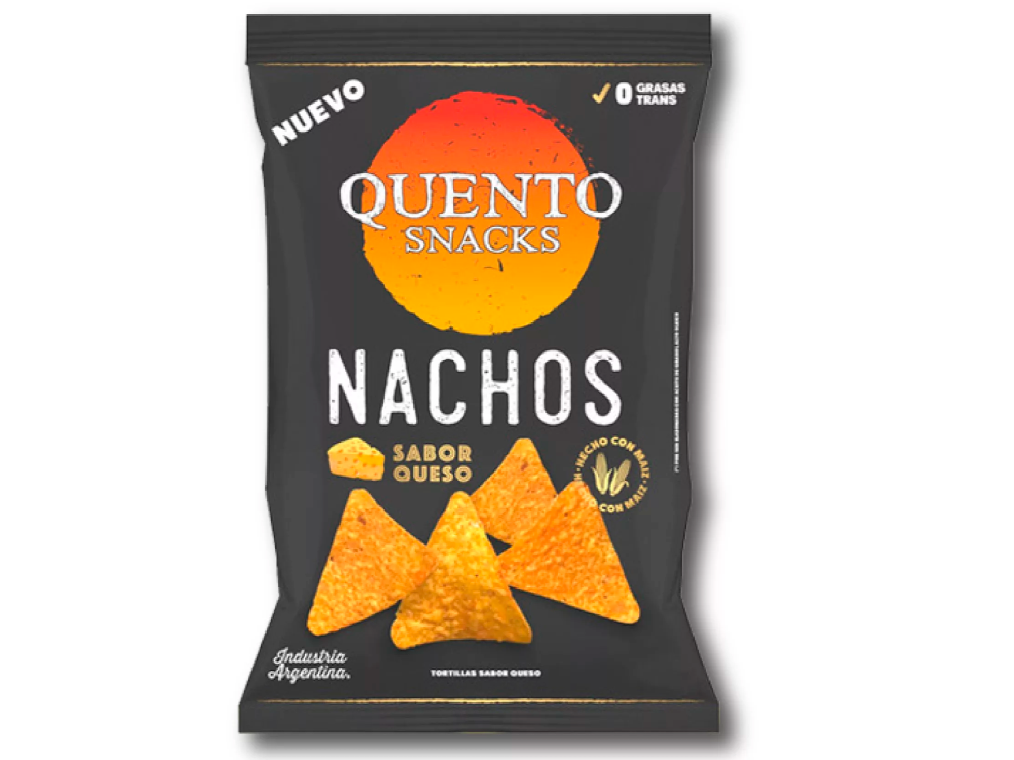 Quento Nachos Sabor a Queso