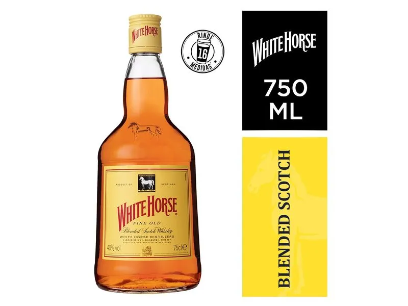 Whisky caballito blanco 750ml