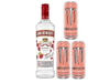 Smirnoff + 3 Monster de Durazno