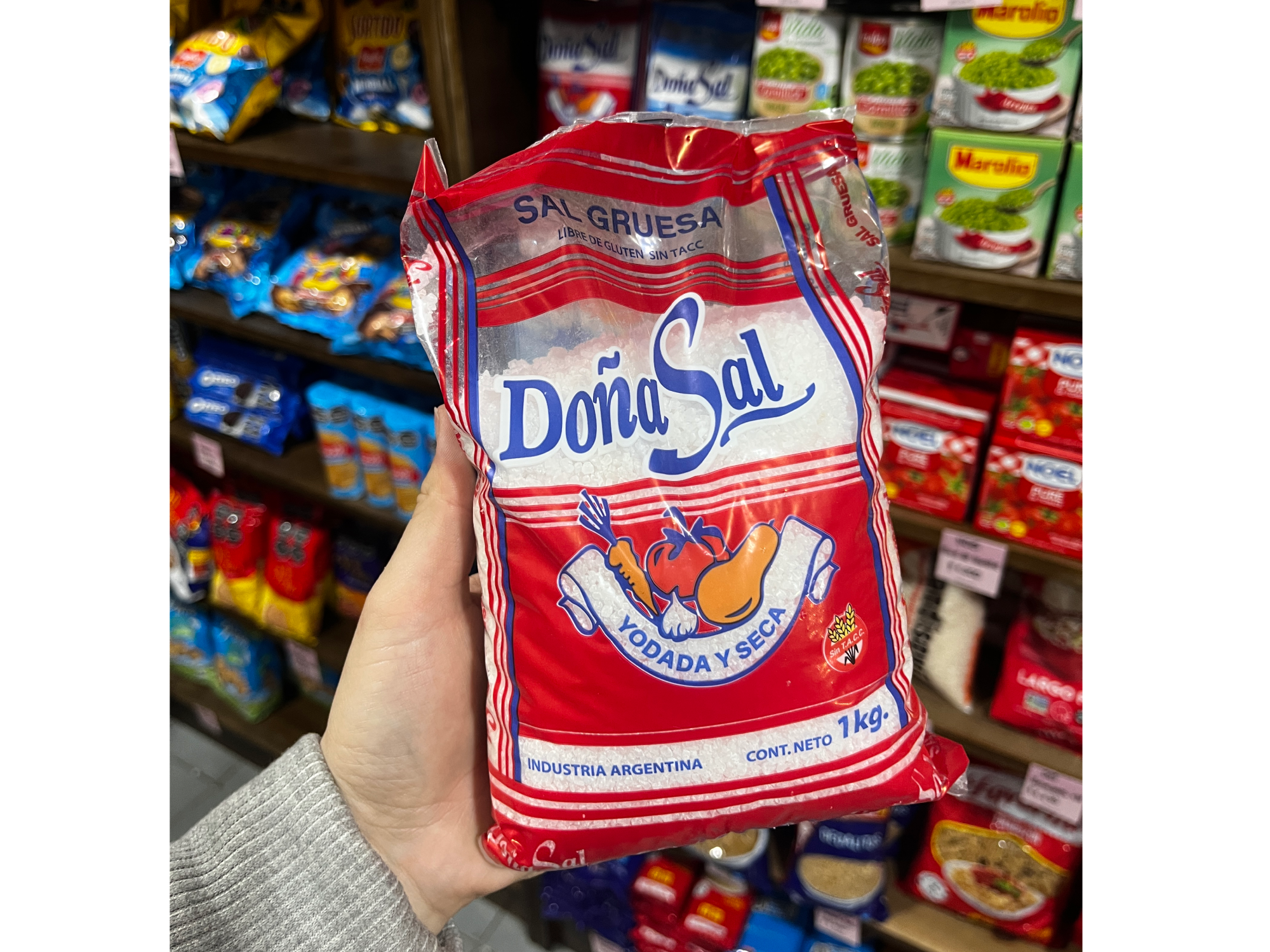 Doña sal , sal gruesa 1kg