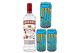 Smirnoff + 3 Monster de Mango loco