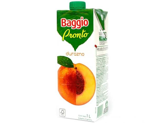 Baggio de 1L sabor a durazno