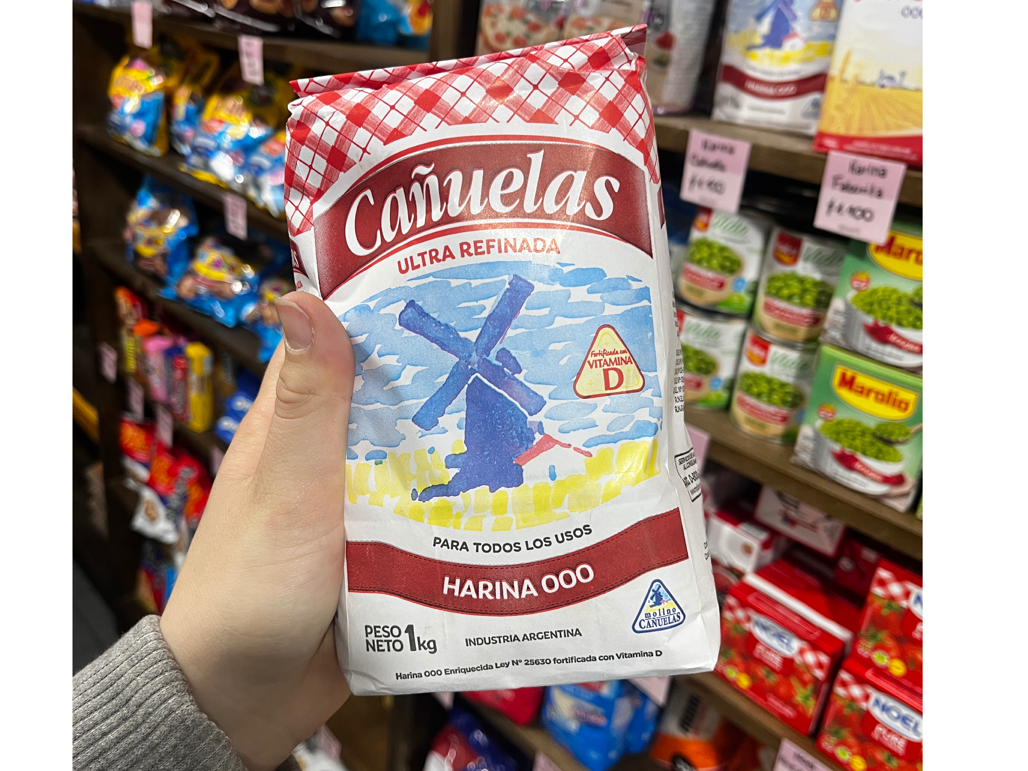 Harina cañuela 000