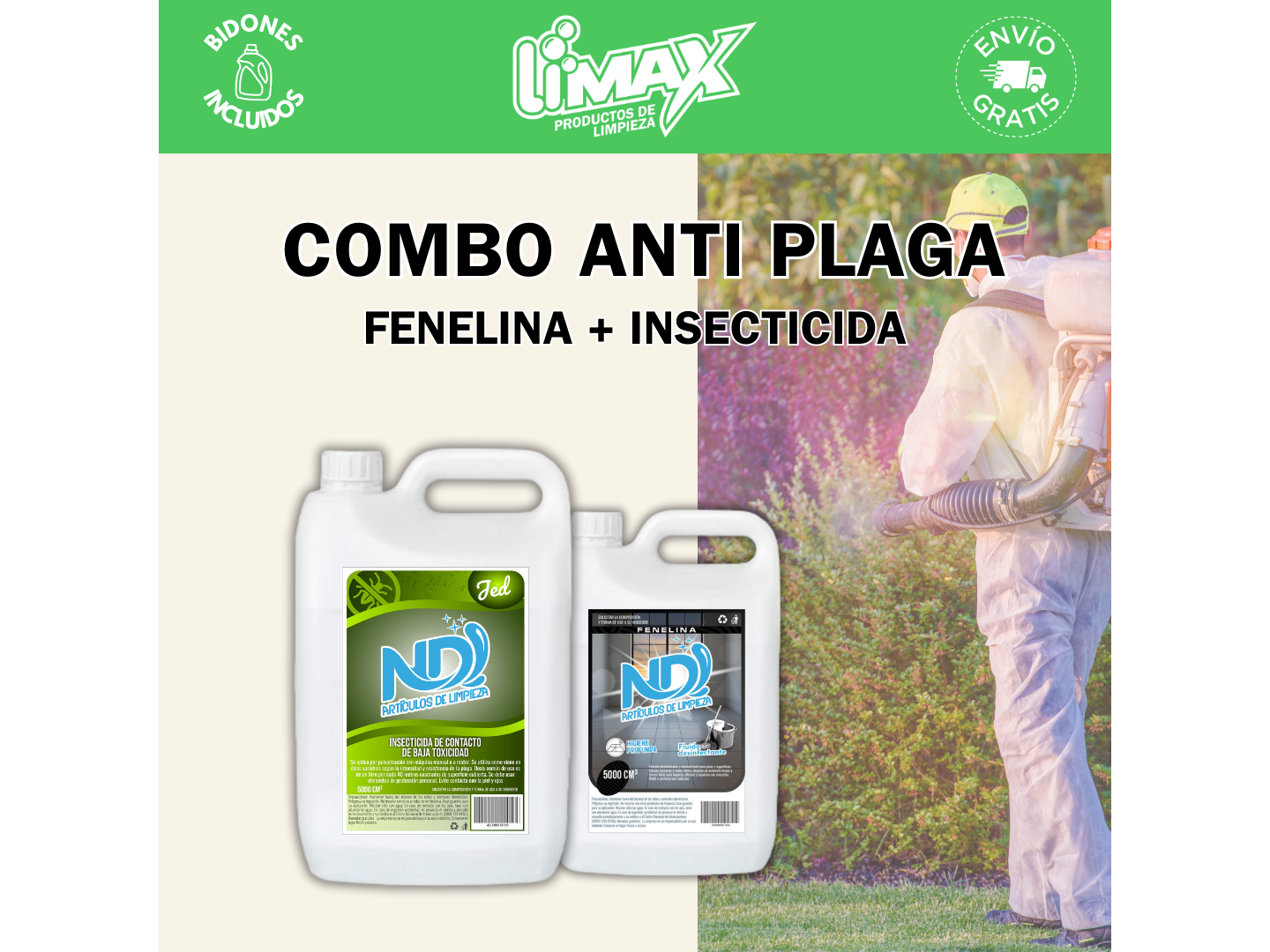 COMBO ANTI PLAGAS