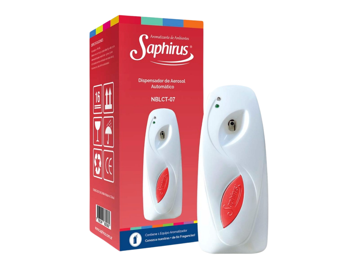 DISPENSADOR DE AEROSOL AUTOMÁTICO