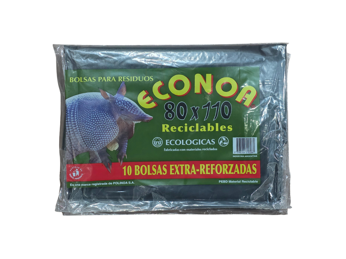 BOLSA DE RESIDUOS 80 X 110