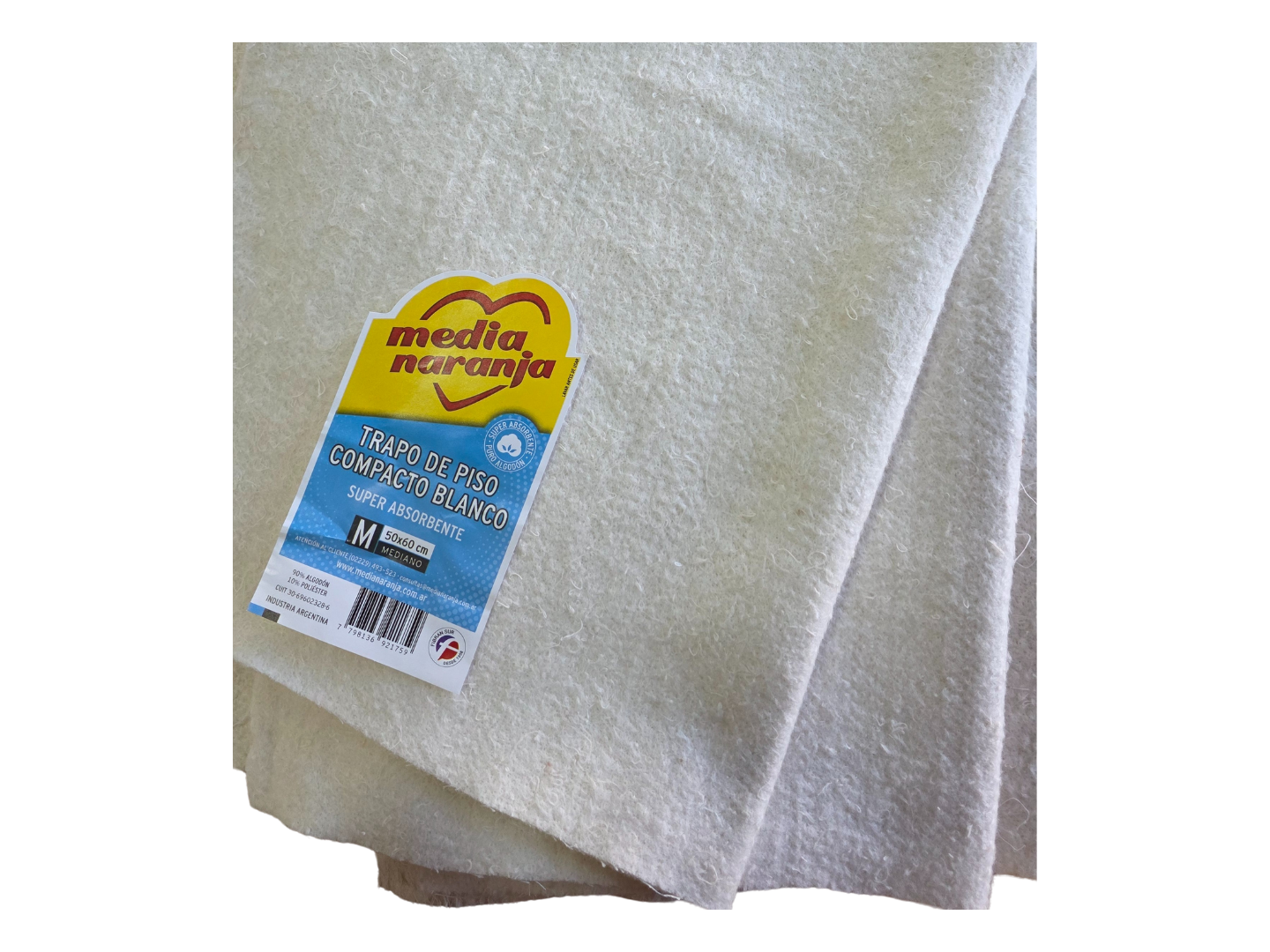 TRAPO DE PISO  - MEDIA NARANJA