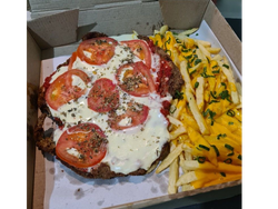 milanesa napolitana con fritas