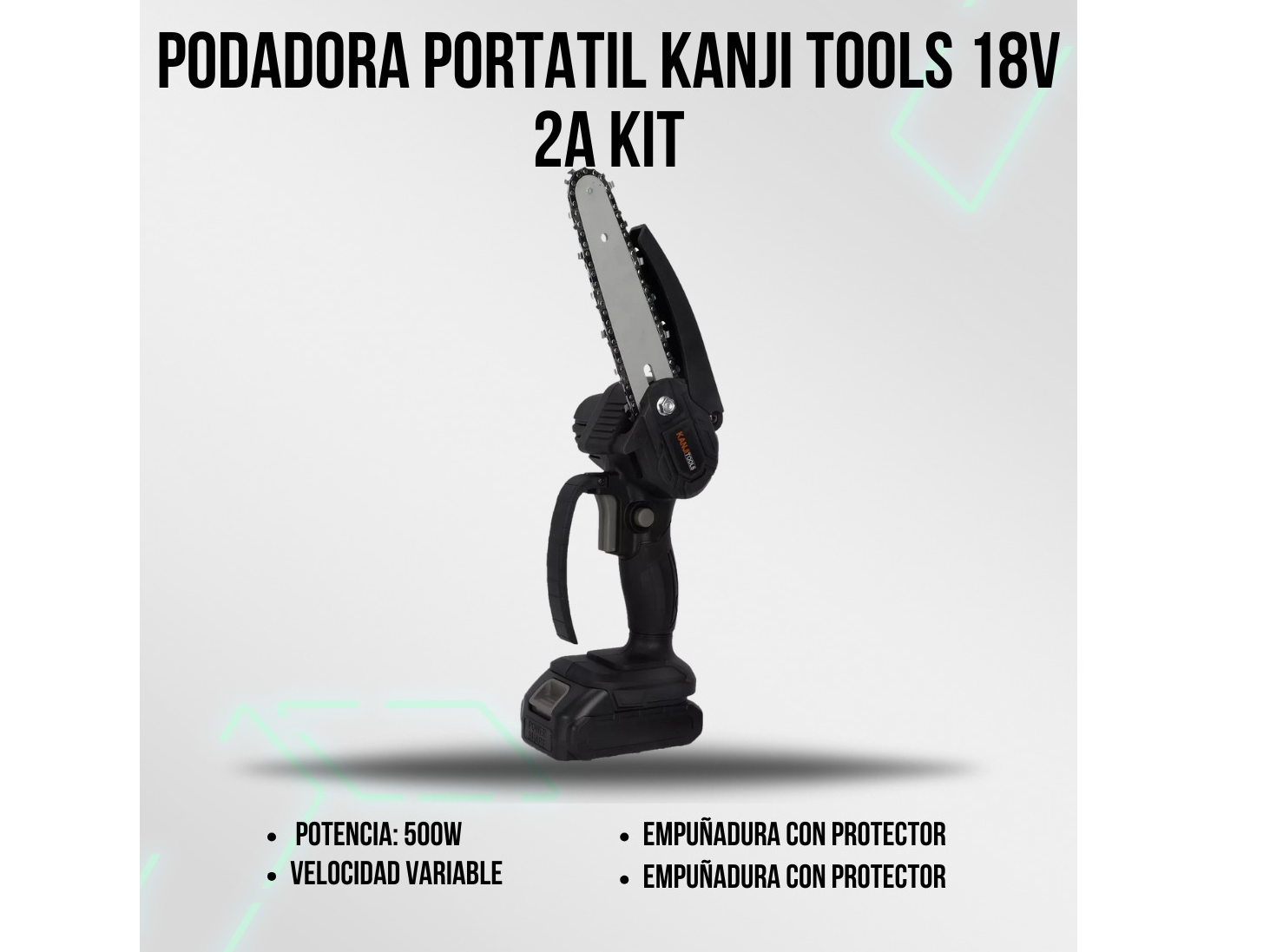 Podadora portátil 18v