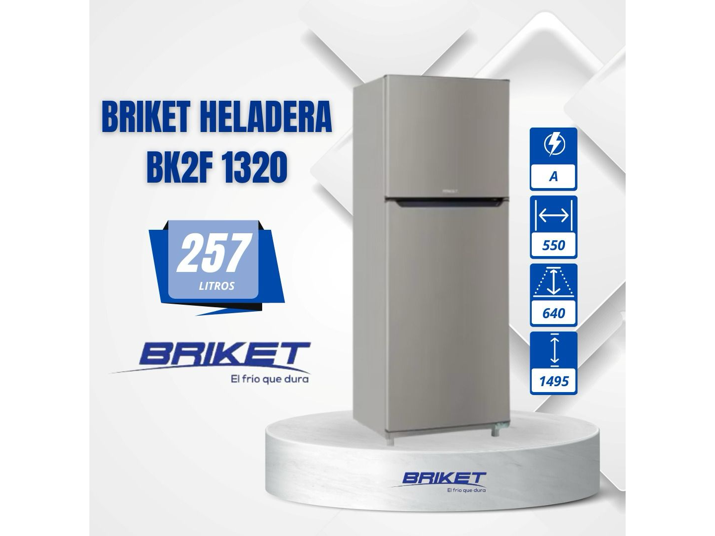 HELADERA BRIKET 1320