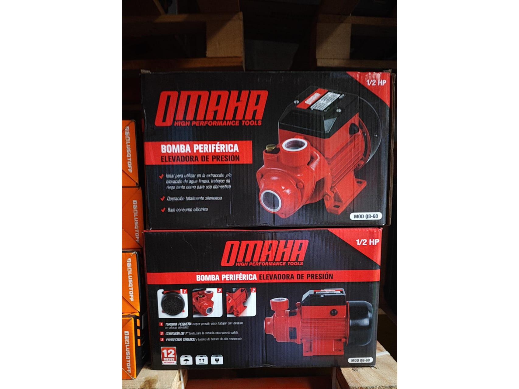 *BOMBA PERIFÉRICA OMAHA 1/2HP