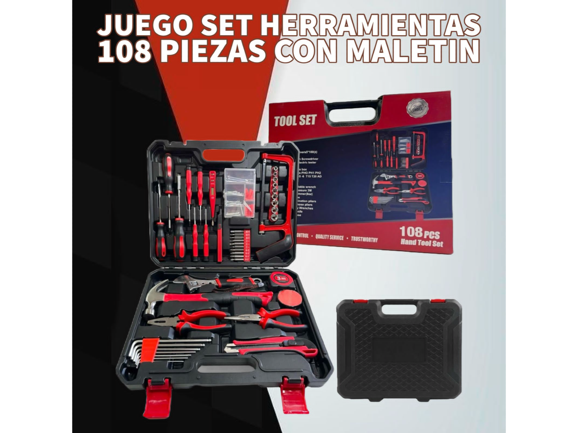 *SET HERRAMIENTAS 108P*