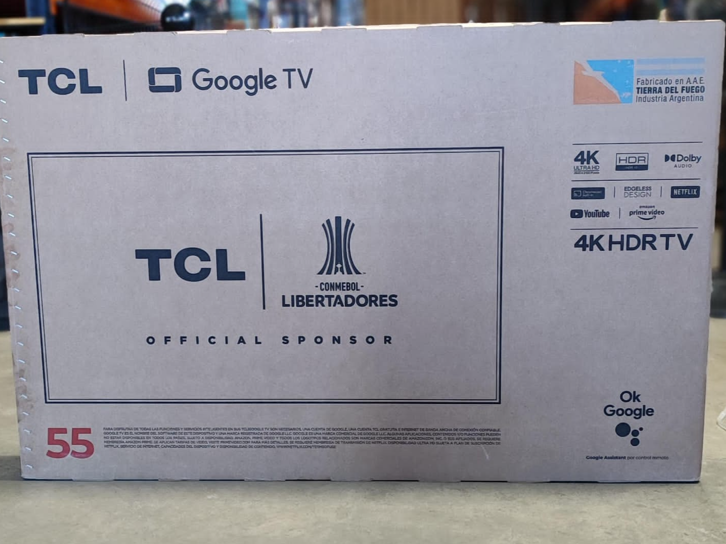 *SMART TV TCL 55