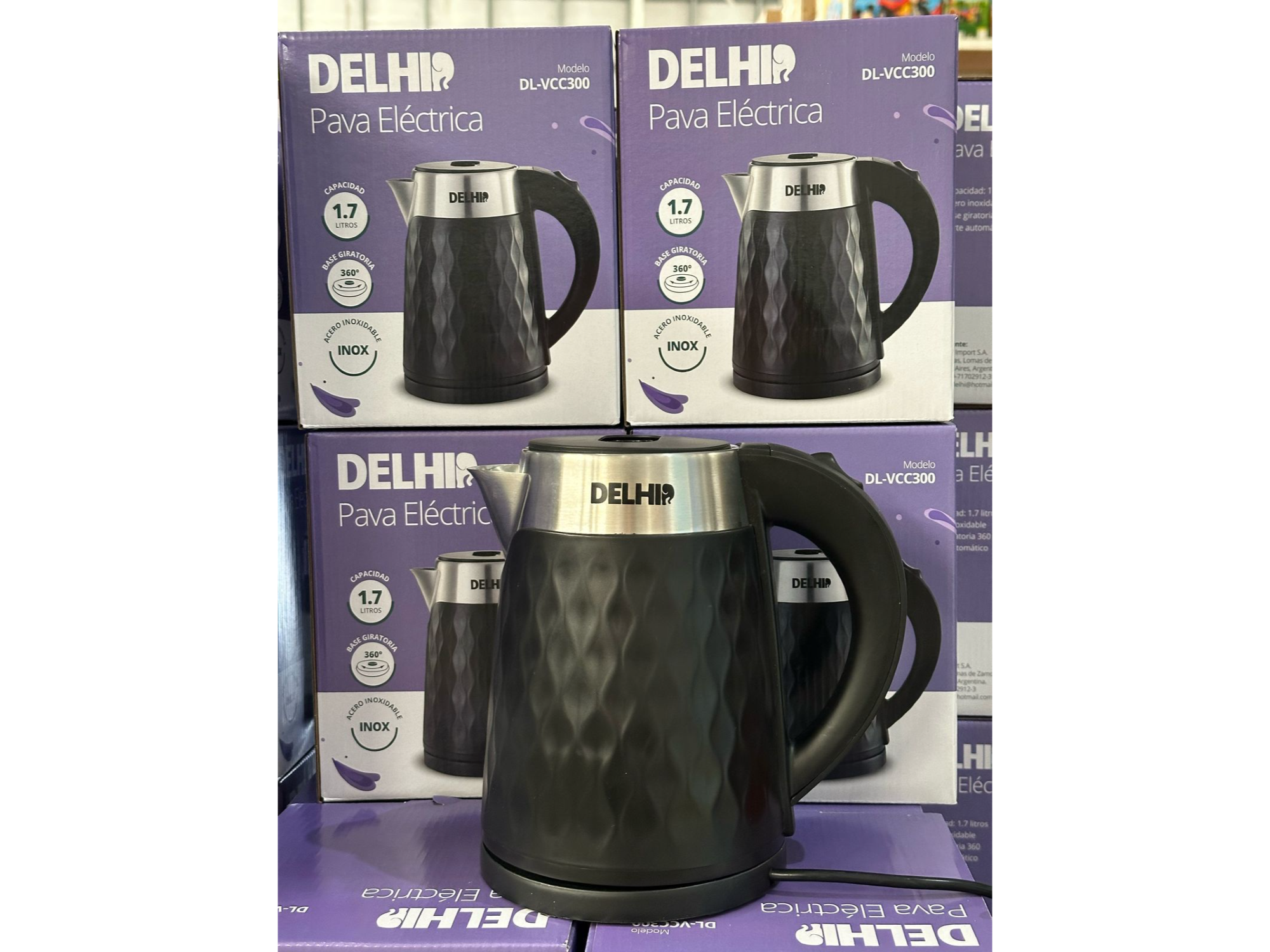 Pava eléctrica Delhi sin corte *